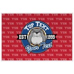 School Mascot Laminated Placemat w/ Name or Text