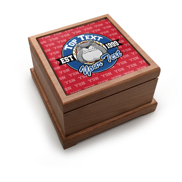 Custom School Mascot Pet Urn w/ Name or Text