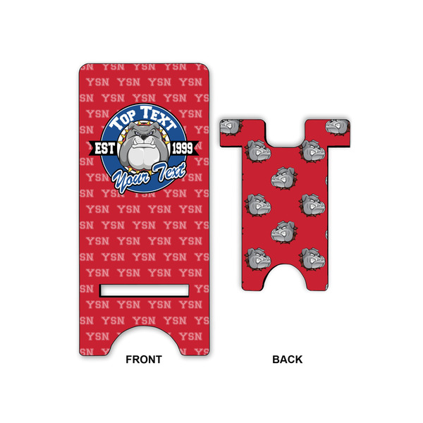 School Mascot Phone Stand - Front & Back