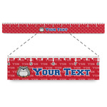 School Mascot Plastic Ruler - 12" (Personalized)