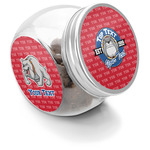 School Mascot Puppy Treat Jar (Personalized)