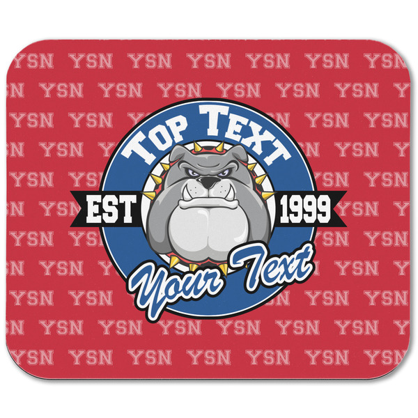 School Mascot Rectangular Mouse Pad - APPROVAL