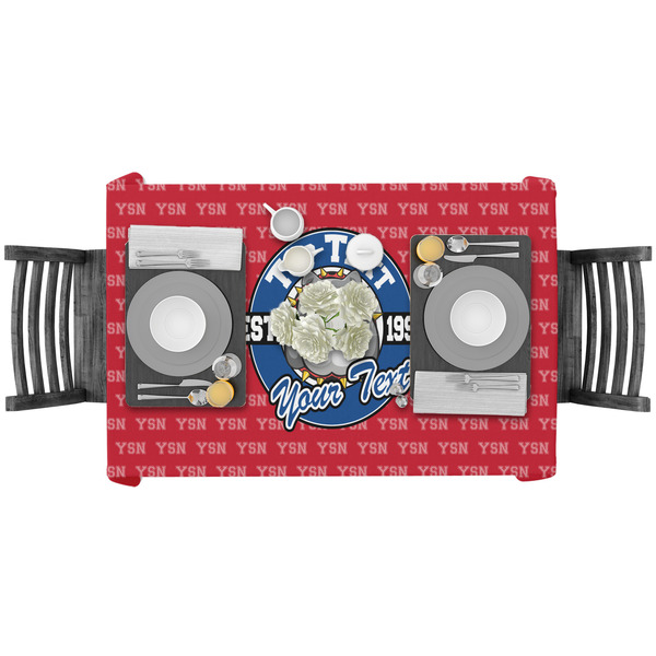 School Mascot Rectangular Tablecloths - LIFESTYLE