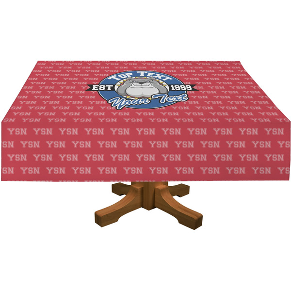 School Mascot Rectangular Tablecloths (Personalized)