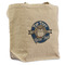 School Mascot Reusable Cotton Grocery Bag - Front View