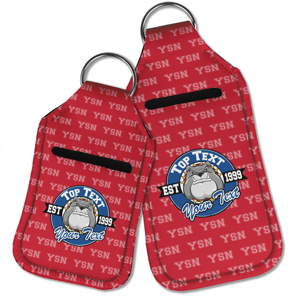 School Mascot Sanitizer Holder Keychain - Parent Main