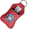 School Mascot Sanitizer Holder Keychain - Small in Case