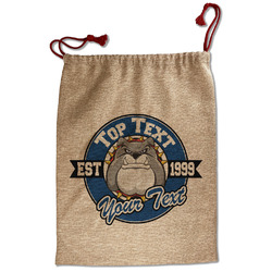 School Mascot Santa Sack - Front (Personalized)