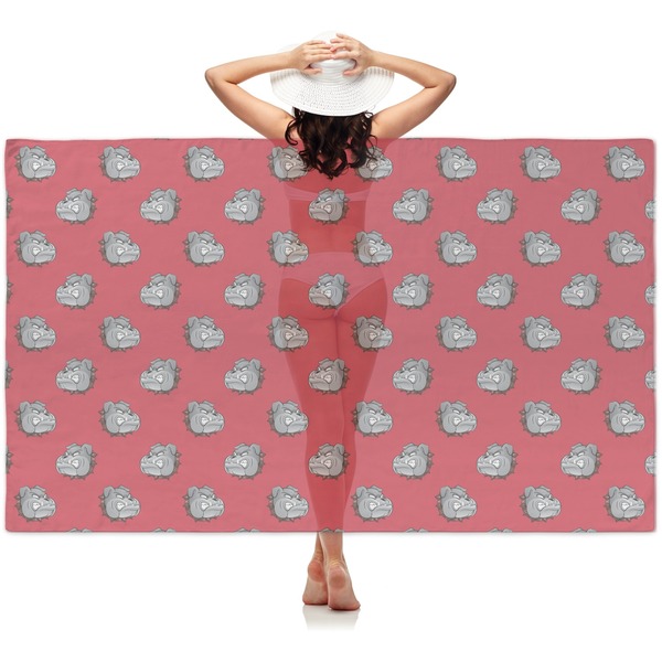 Custom School Mascot Sheer Sarong