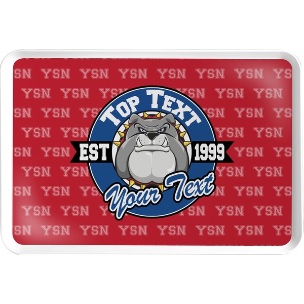 Custom School Mascot Serving Tray (Personalized)