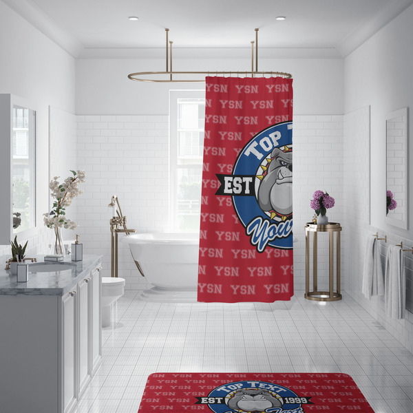 School Mascot Shower Curtain - 70"x83"