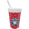 School Mascot Sippy Cup with Straw (Personalized)