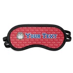 School Mascot Sleeping Eye Mask (Personalized)