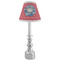 School Mascot Small Chandelier Lamp - LIFESTYLE (on candle stick)