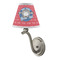 School Mascot Small Chandelier Lamp - LIFESTYLE (on wall lamp)