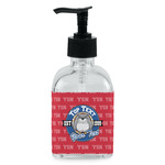 School Mascot Glass Soap & Lotion Bottle - Single Bottle (Personalized)