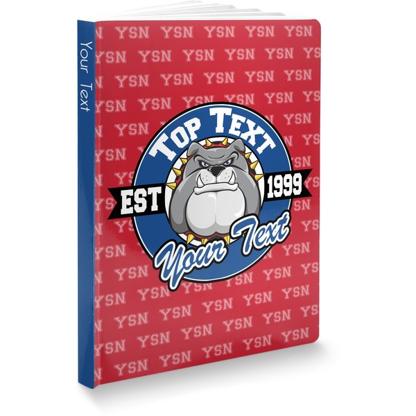 Custom School Mascot Softbound Notebook (Personalized)