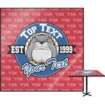 School Mascot Square Table Top - 24" (Personalized)