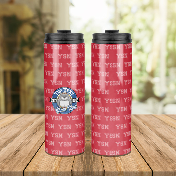 School Mascot Stainless Steel Tumbler - Lifestyle