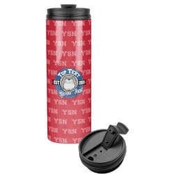 School Mascot Stainless Steel Skinny Tumbler (Personalized)