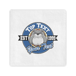School Mascot Cocktail Napkins (Personalized)