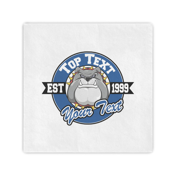 Custom School Mascot Cocktail Napkins (Personalized)