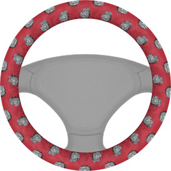 School Mascot Steering Wheel Cover (Personalized)
