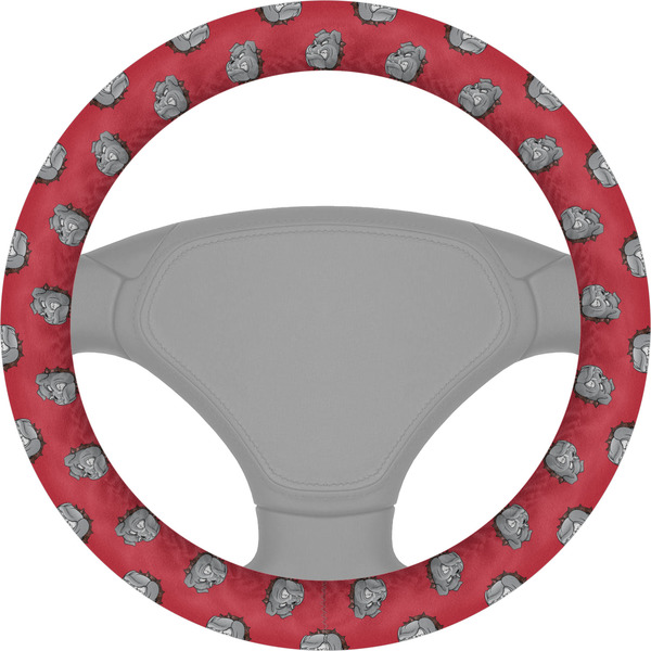 Custom School Mascot Steering Wheel Cover