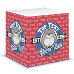 School Mascot Sticky Note Cube (Personalized)