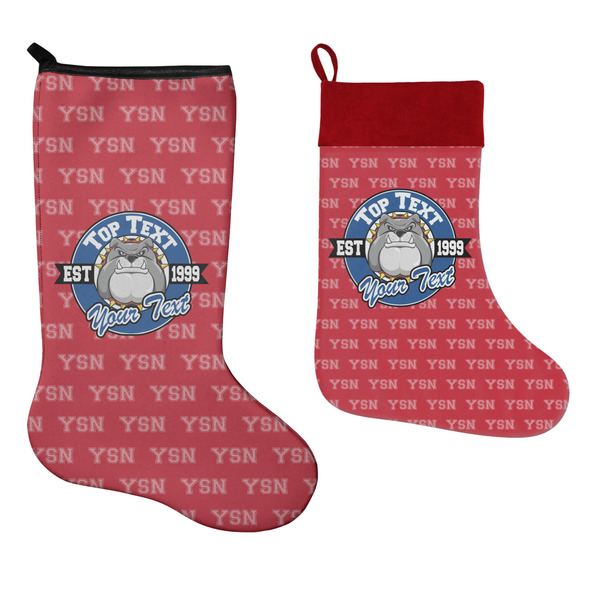 School Mascot Stockings - Side by Side compare