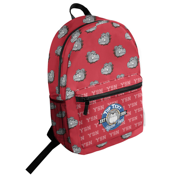 Custom School Mascot Student Backpack (Personalized)