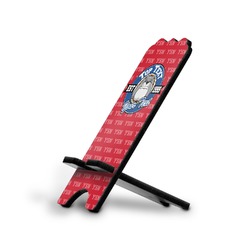 School Mascot Stylized Cell Phone Stand - Small w/ Name or Text