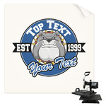School Mascot Sublimation Transfer (Personalized)