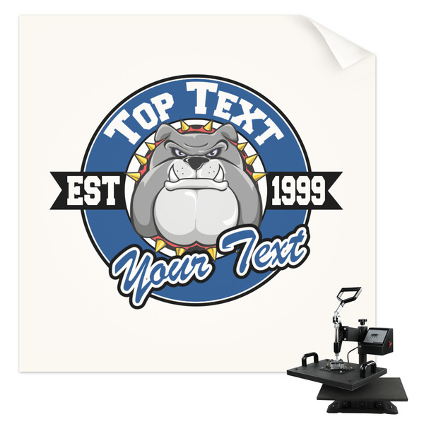 Custom School Mascot Sublimation Transfer - Baby / Toddler (Personalized)