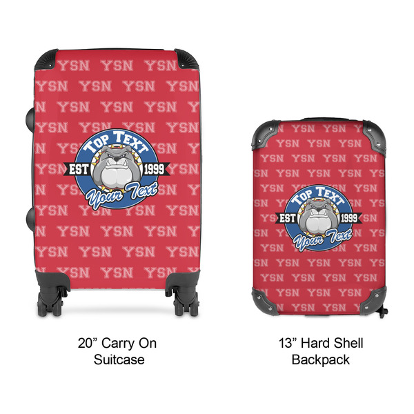School Mascot Suitcase Set 4 - APPROVAL