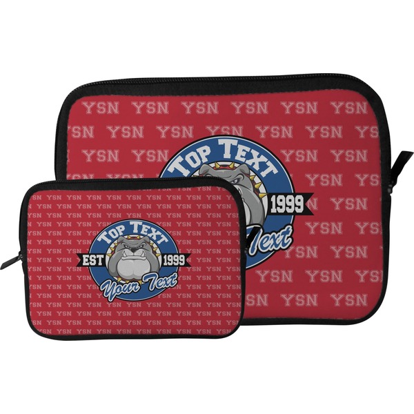 School Mascot Tablet Sleeve (Size Comparison)