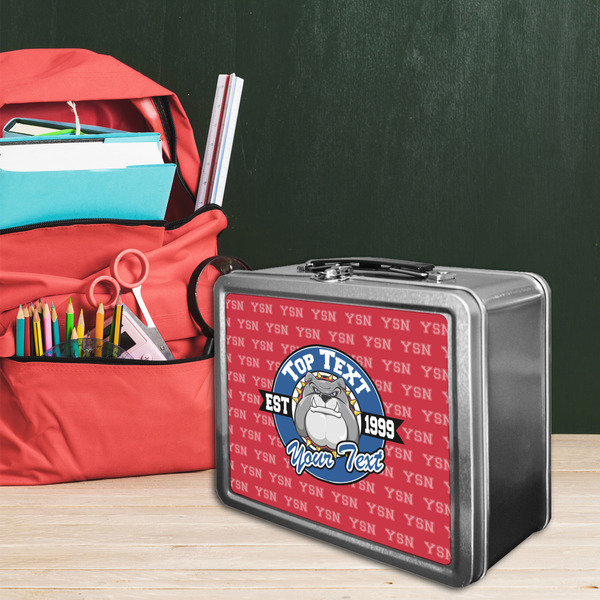 School Mascot Tin Lunchbox - LIFESTYLE