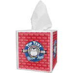 School Mascot Tissue Box Cover (Personalized)