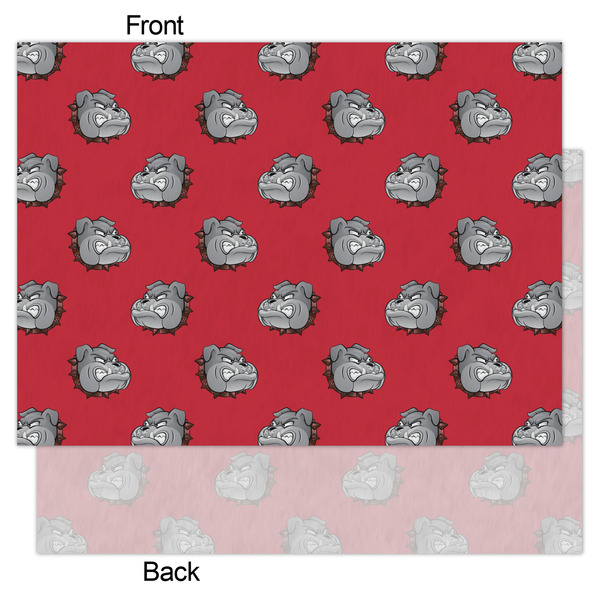 School Mascot Tissue Paper - Heavyweight - Large - Front & Back