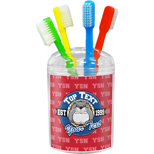Custom School Mascot Toothbrush Holder (Personalized)