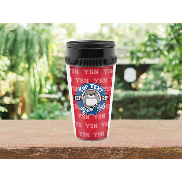 School Mascot Travel Mug Lifestyle (Personalized)