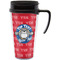 School Mascot Acrylic Travel Mug with Handle (Personalized)