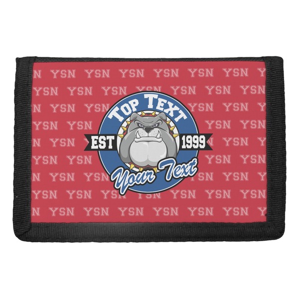 Custom School Mascot Trifold Wallet (Personalized)
