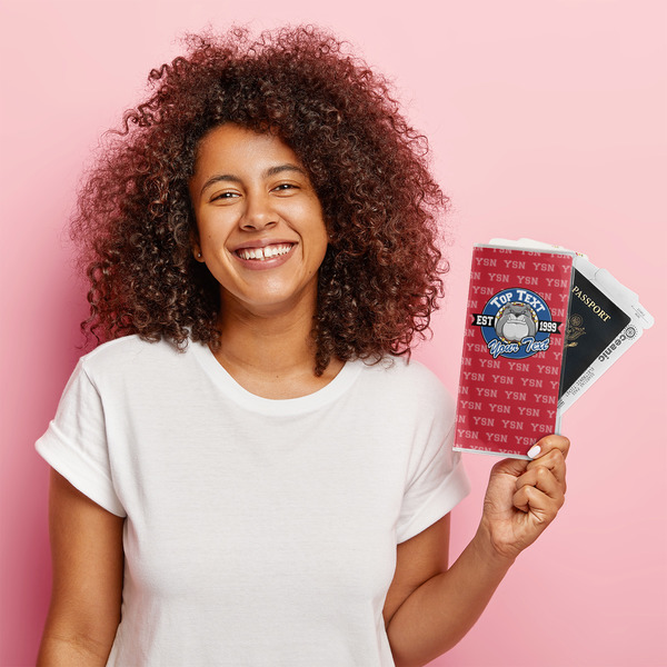 School Mascot Vinyl Document Holder - LIFESTYLE