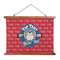 School Mascot Wall Hanging Tapestry - Wide (Personalized)