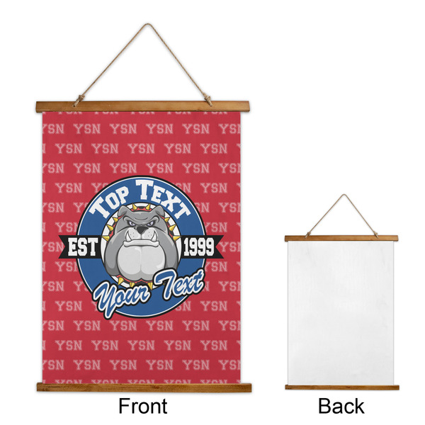 School Mascot Wall Hanging Tapestry - Portrait - APPROVAL