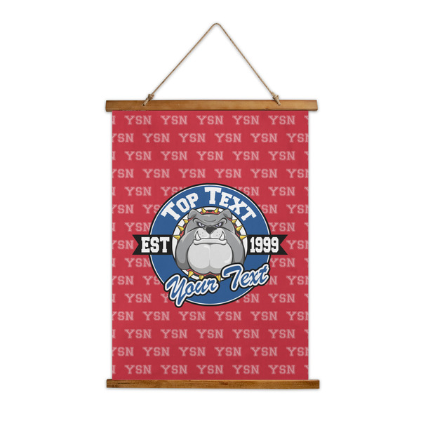 Custom School Mascot Wall Hanging Tapestry (Personalized)