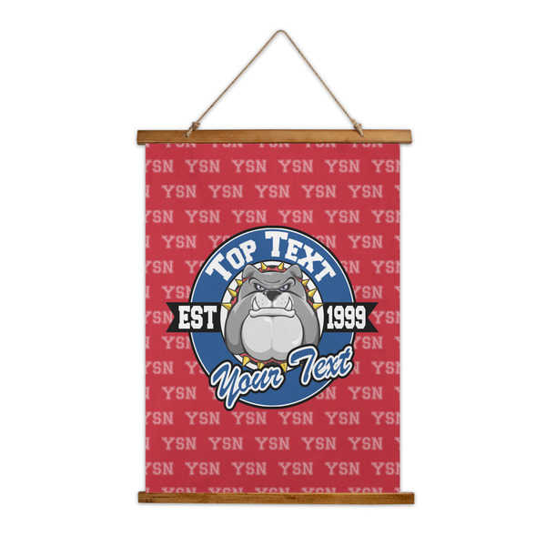Custom School Mascot Wall Hanging Tapestry (Personalized)