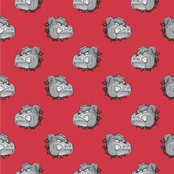 School Mascot Wallpaper & Surface Covering (Water Activated 24"x 24" Sample)