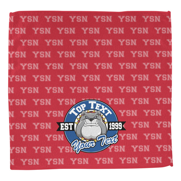 School Mascot Washcloth - Front - No Soap